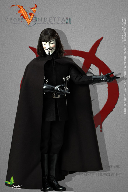 Toys Power (CT013-B) 1/6 Scale Vendetta 2.0 Figure Toys Power (CT013-B) 1/6 Scale Vendetta 2.0 Figure