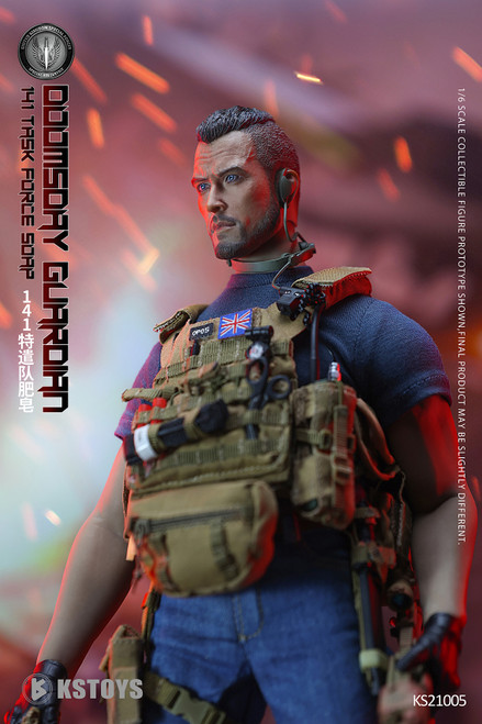 KS Toys (KS21005) 1/6 Scale Doomsday Guardian 141 Task Force Soap Figure KS Toys (KS21005) 1/6 Scale Doomsday Guardian 141 Task Force Soap Figure