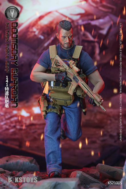 KS Toys (KS21005) 1/6 Scale Doomsday Guardian 141 Task Force Soap Figure KS Toys (KS21005) 1/6 Scale Doomsday Guardian 141 Task Force Soap Figure