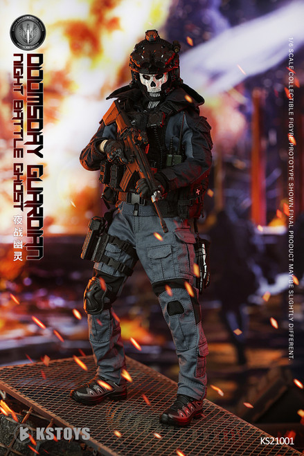 KS Toys (KS21001) 1/6 Scale Doomsday Guardian Night Battle Ghost Figure KS Toys (KS21001) 1/6 Scale Doomsday Guardian Night Battle Ghost Figure
