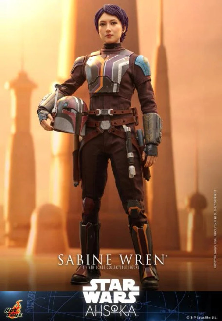 Hot Toys (TMS111) 1/6 Scale Star Wars: Ahsoka - Sabine Wren Figure Hot Toys (TMS111) 1/6 Scale Star Wars: Ahsoka - Sabine Wren Figure