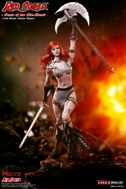 1/6 Scale Red Sonja: Scars of the She-Devil Figure by TBLeague