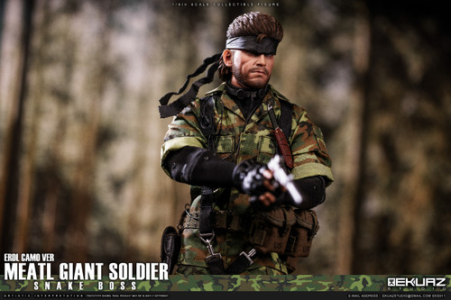 EKUAZ STUDIO (EKS011) 1/6 Scale Metal Giant Soldier Snake Boss Figure (ERDL Version) EKUAZ STUDIO (EKS011) 1/6 Scale Metal Giant Soldier Snake Boss Figure (ERDL Version)