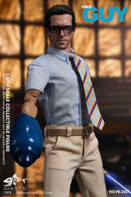 FISH BONETOYS (FB-Z021) 1/6 Scale Free Guy Figure