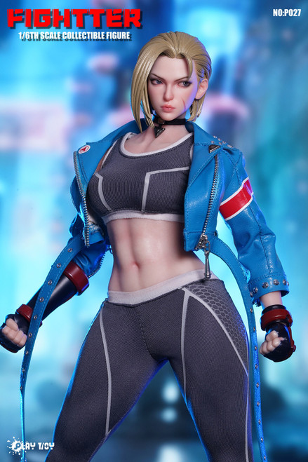 PLAY TOY (P026) 1/6 Scale Fighting Goddess Figure (SF6 Version)