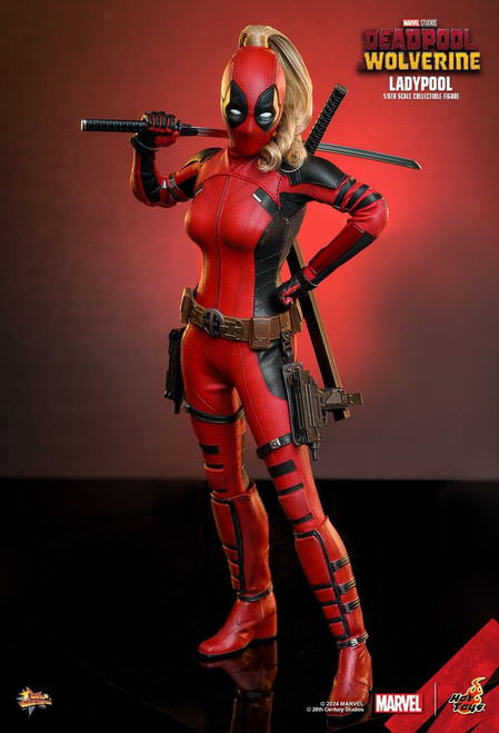 Hot Toys (MMS747) 1/6 Scale Deadpool & Wolverine - Ladypool Figure Hot Toys (MMS747) 1/6 Scale Deadpool & Wolverine - Ladypool Figure