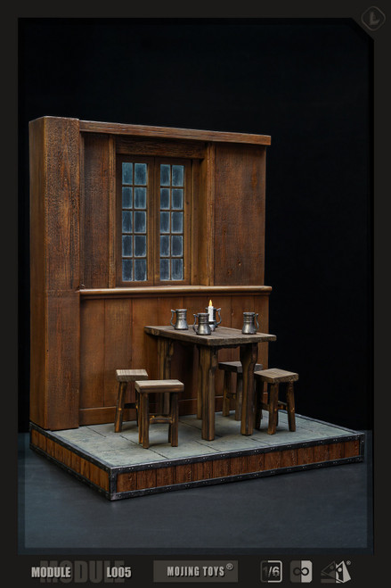 mOjingToys (L005) 1/6 Scale Tavern Diorama Base