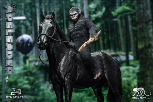 Hell Cat Studios (DYM202402C) 1/6 Scale Ape Leader Horse Figure
