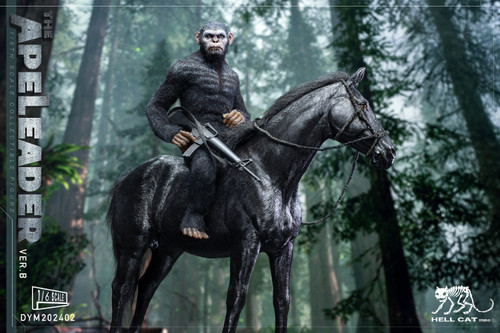 Hell Cat Studios (DYM202402B) 1/6 Scale Ape Leader Caesar Figure