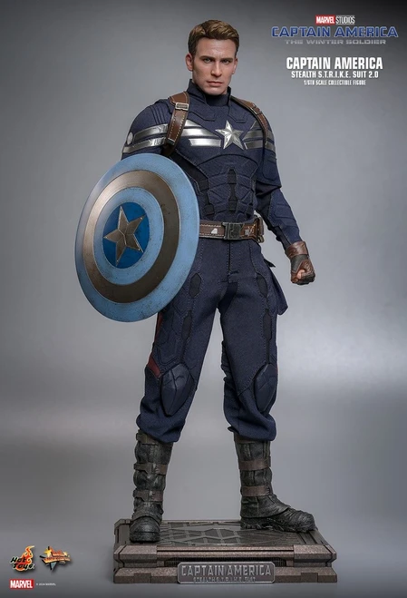 Hot Toys (MMS783) 1/6 Scale Captain America: The Winter Soldier Captain America (Stealth S.T.R.I.K.E. Suit) 2.0 Figure