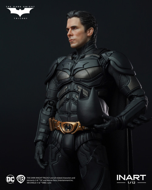 INART (HG-M0001D) 1/12 Scale The Dark Knight Rises - Batman Figure (Deluxe Version)