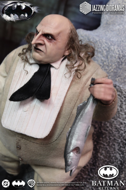 Jazzinc 1/6 Scale Batman Returns - Penguin Figure (Deluxe Sewer Version)
