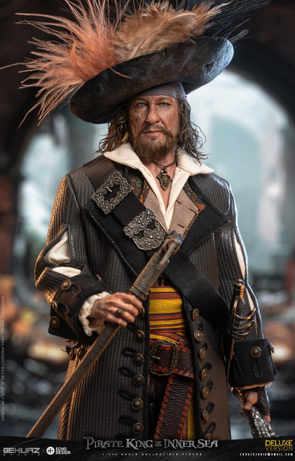 EKUAZ STUDIO (EKS012D) 1/6 Scale Pirate King of the Inner Sea Figure (Deluxe Version)
