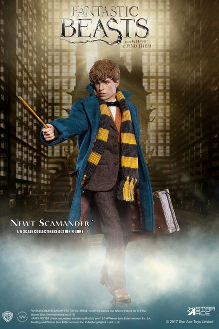 1/6 Scale Fantastic Beasts and Where to Find Them Newt Scamander Figure by Star Ace Toys