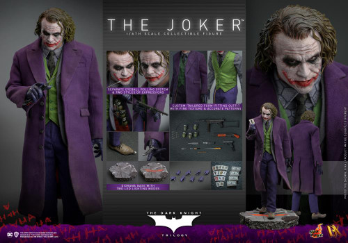 Hot Toys (DX32) 1/6 Scale The Dark Knight - The Joker Figure