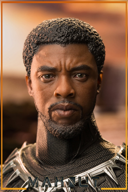 Maxnut Studio (KM003) 1/6 Scale Black Panther Head Sculpt