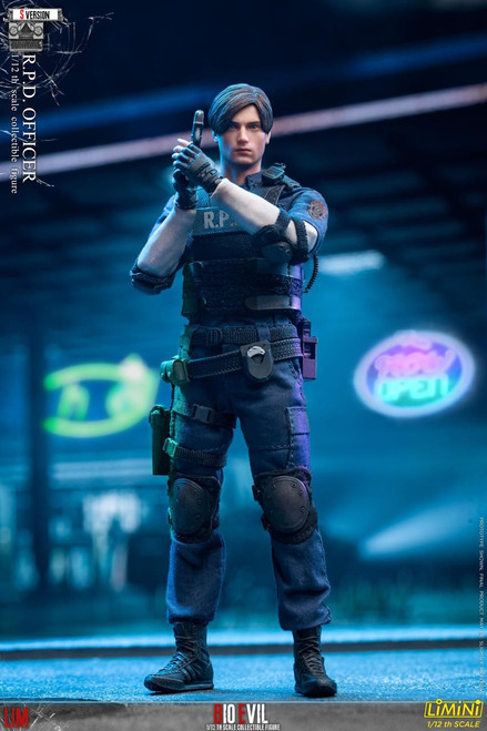 Lim Toys 1/12 Scale Bio Evil R.P.D Officer Figure (S Version) (REISSUE)