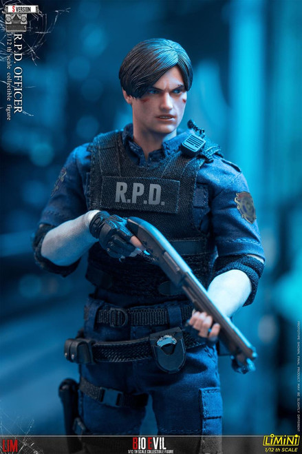 Lim Toys 1/12 Scale Bio Evil R.P.D Officer Figure (S Version) (REISSUE)