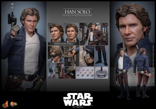 Hot Toys (MMS846) 1/6 Scale Star Wars: The Empire Strikes Back - Han Solo Figure