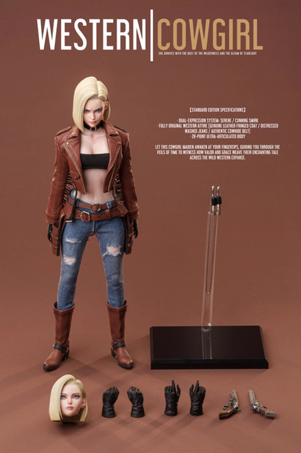 Heart Hunter (HH-CG01A) 1/6 Scale Western Cowgirl Figure (Standard Edition)