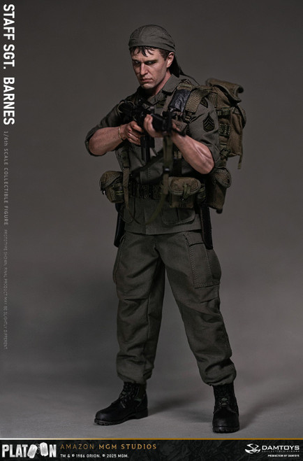 DAMTOYS (DMS045) 1/6 Scale Platoon - Staff Sergeant Barnes Figure
