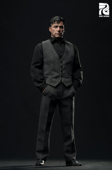 Rise Work (RW05) 1/6 Scale BVS Wayne Gray Vest Outfit Set
