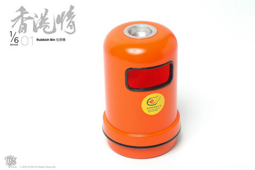 ZC World 1/6 Scale HK Rubbish Bin Accessory