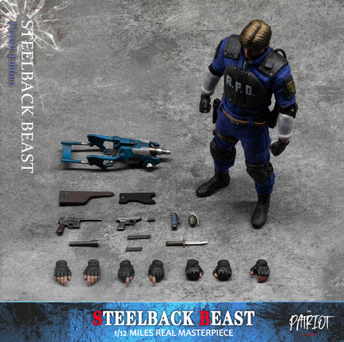 Patriot Studio (PA019C) 1/12 Scale RE Steelback Beast 2 Figure Set