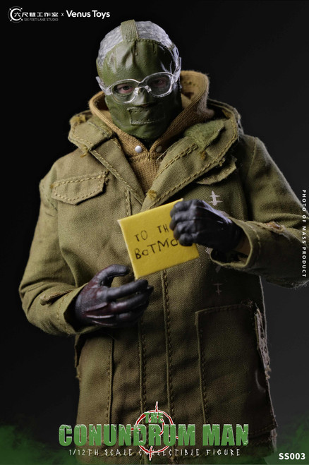 Six Feet Lane Studio x Venus Toys (SS003) 1/12 Scale The Conundrum Man Figure