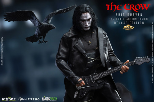 Kaustic Plastik × Infinite Statue (KP-43224) 1/6 Scale The Crow - Eric Draven Figure (Deluxe Gold Version)