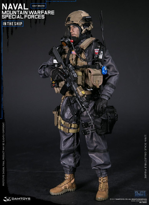 1/6 Scale Naval Mountain Warfare Special Forces Figure by DamToys 1/6 Scale Naval Mountain Warfare Special Forces Figure by DamToys