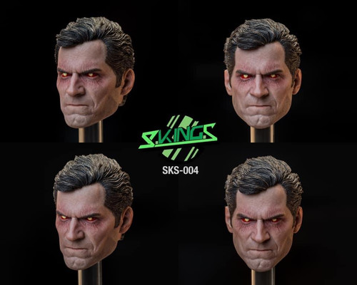 S.King (SKS004) 1/6 Scale JL SM Head Sculpt
