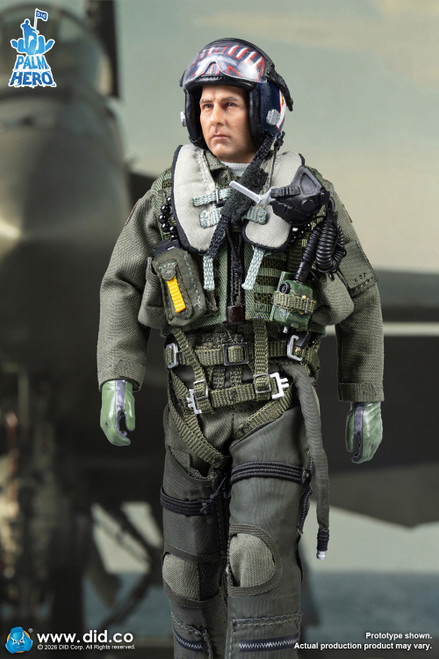 DID (XM80031) 1/12 Scale U.S Navy Fighter Weapons School Instructor F/A-18E Pilot – Captain Mitchell Figure