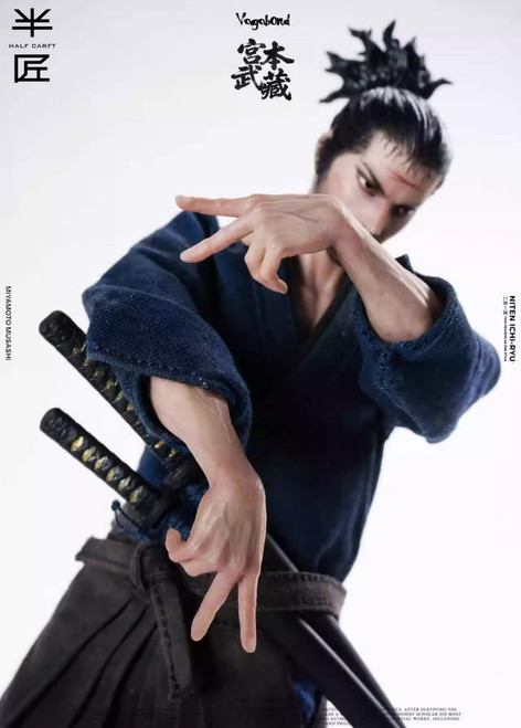 Half Carft (HC-001) 1/12 Scale Musashi Miyamoto Figure