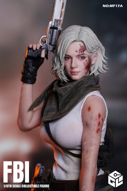 CGL (MF17B) 1/6 Scale FBI Agent Grace Figure (Battle Damaged Version)