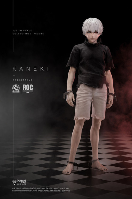 Rocket Toys (ROC-024) 1/6 Scale Tokyo Ghoul Ken Kaneki Figure (Awaken Version)