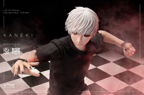 Rocket Toys (ROC-024) 1/6 Scale Tokyo Ghoul Ken Kaneki Figure (Awaken Version)