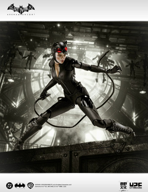 LPZZ (DC006) 1/12 Scale Arkham Knight - Catwoman Figure