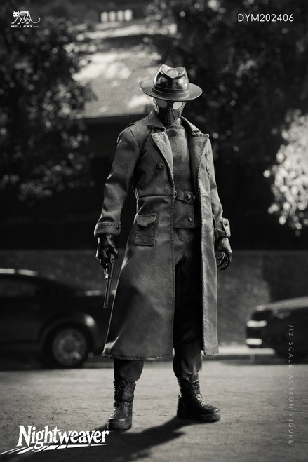 Hell Cat Studios (DYM202406B) 1/12 Scale Nightweaver Figure (Black & White Version)