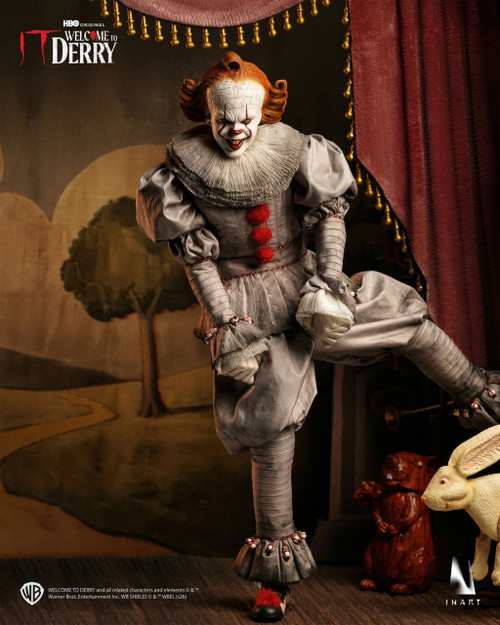 INART (AG-A039) 1/6 Scale Welcome to Derry Town Season 1 - Pennywise the Clown Figure | Priority Batch (First Production Wave)