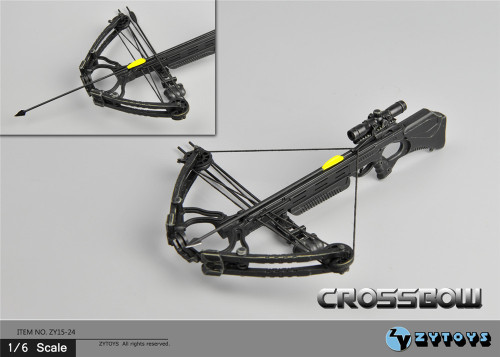 ZY Toys (ZY15-24) 1/6 Scale Compound CrossBow w/Arrows