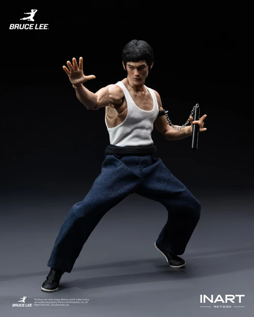 INART (GY-A037) 1/12 Scale Bruce Lee Figure (Kung Fu Costume)