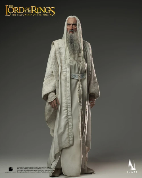 INART (AG-A041) 1/6 Scale The Lord of the Rings: The Fellowship of the Ring - Saruman Figure | Standard Batch
