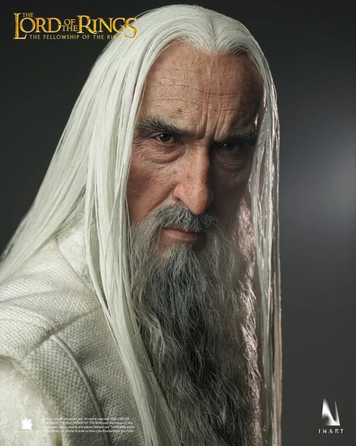 INART (AG-A041) 1/6 Scale The Lord of the Rings: The Fellowship of the Ring - Saruman Figure | First Production Wave