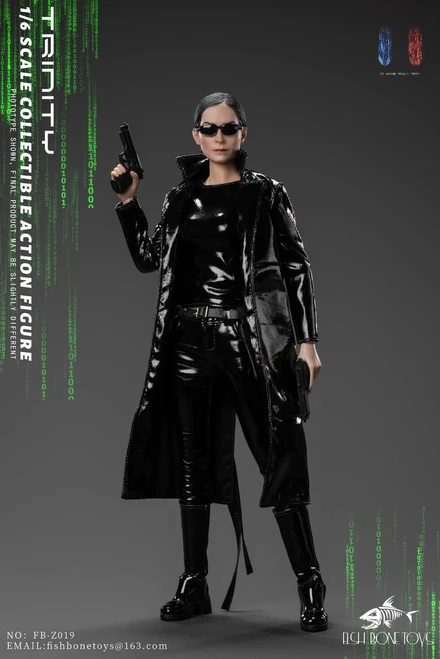 Fish Bone Toys (FB-Z019R) 1/6 Scale Hacker Task Trinity Figure (REISSUE)