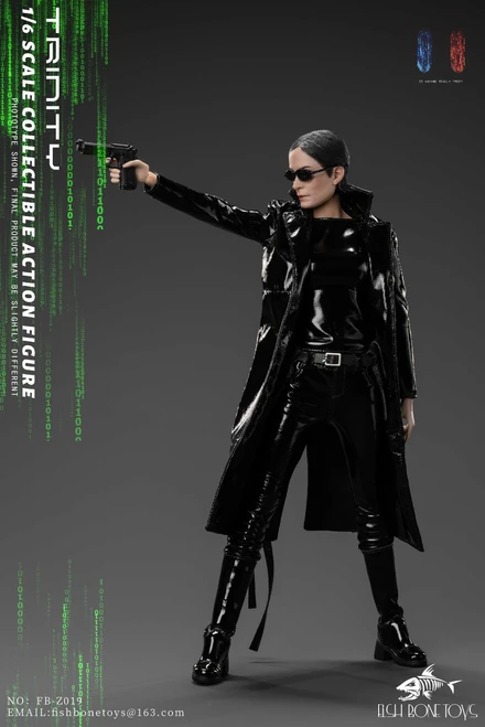 Fish Bone Toys (FB-Z019R) 1/6 Scale Hacker Task Trinity Figure (REISSUE)