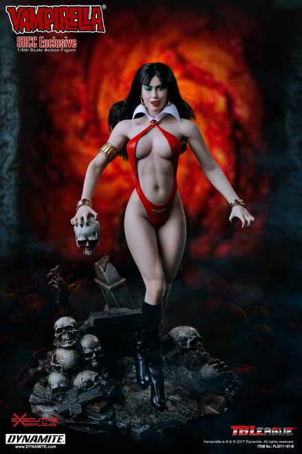 1/6 Scale Vampirella Figure (SHCC Exclusive) by TBLeague 1/6 Scale Vampirella Figure (SHCC Exclusive) by TBLeague