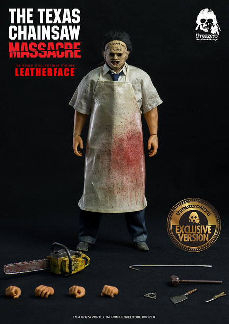 1/6 Scale The Texas Chainsaw Massacre Leatherface Figure (Exclusive Version) by Threezero