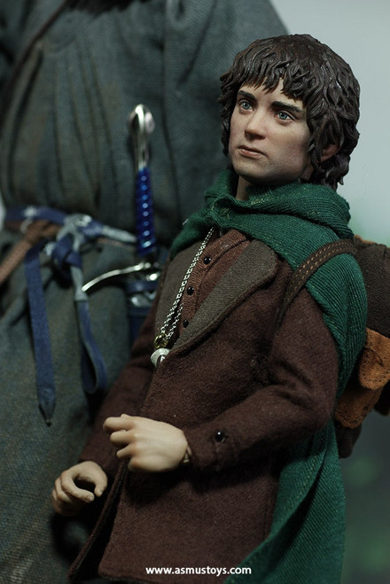 1/6 Scale Lord of the Rings Frodo Baggins and Samwise Gamgee Figure Set (Slim Versions) by Asmus Toys