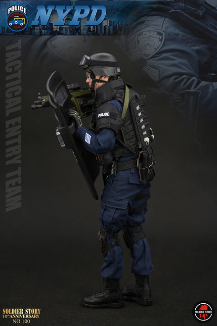 1/6 Scale NYPD ESU Tactical Entry Team Figure (SS100) by Soldier Story 1/6 Scale NYPD ESU Tactical Entry Team Figure (SS100) by Soldier Story